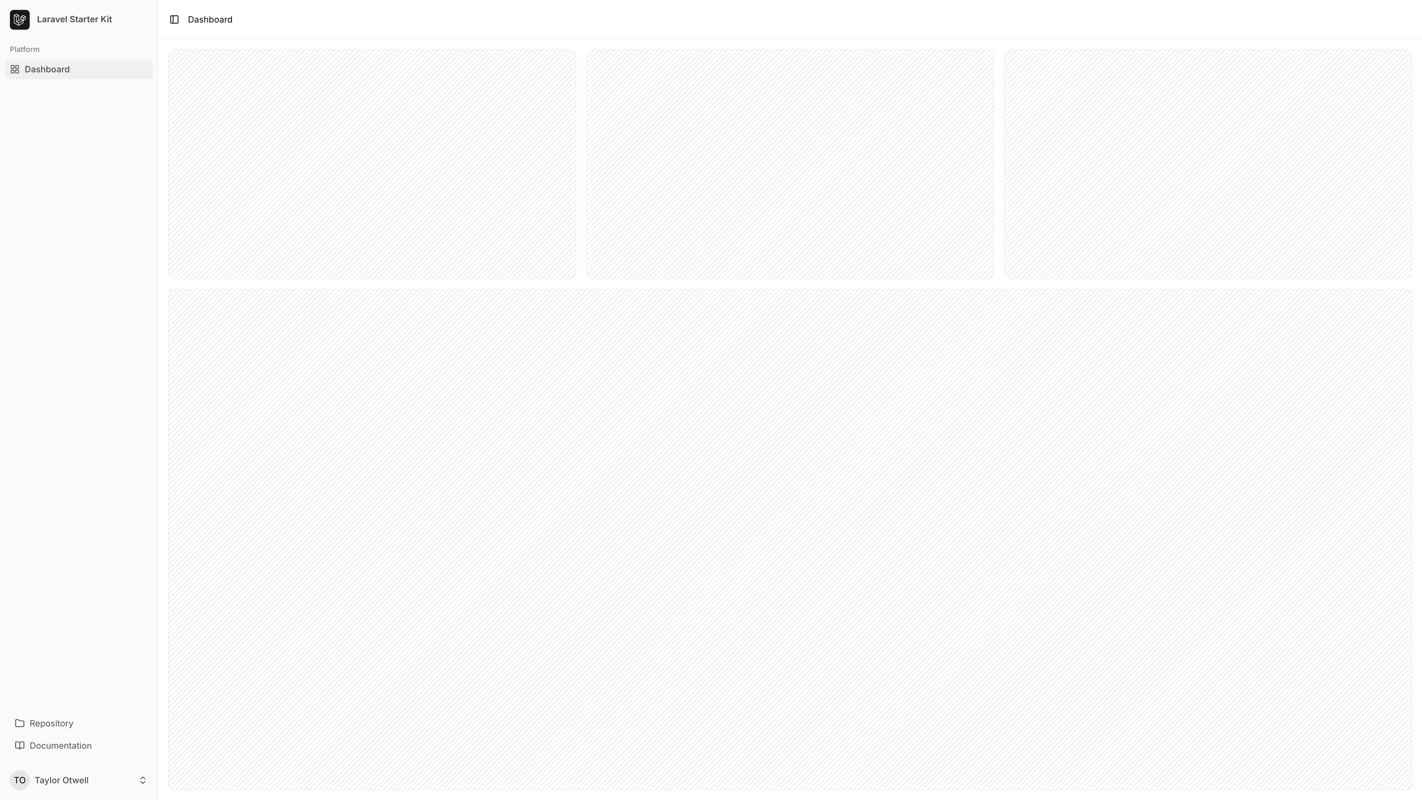 Dashboard Screenshot